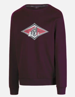BEAR SURFBOARDS FLEECE CREWNECK WINETASTING
