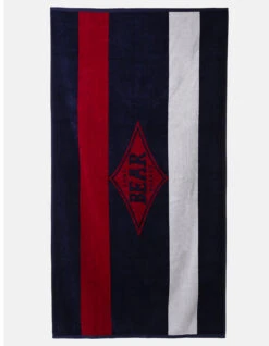 BEAR SURFBOARDS BEACH TOWEL NAVY