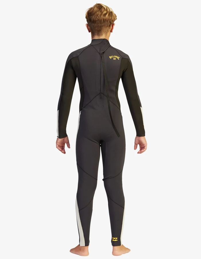 BILLABONG ABSOLUTE 4/3 MM BACK ZIP BOYS 8-14 - Image 2