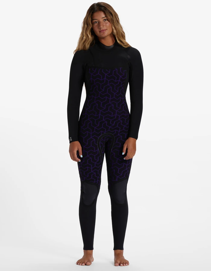 BILLABONG 5/4 FURNACE CHEST ZIP WETSUIT FOR WOMEN - Image 4
