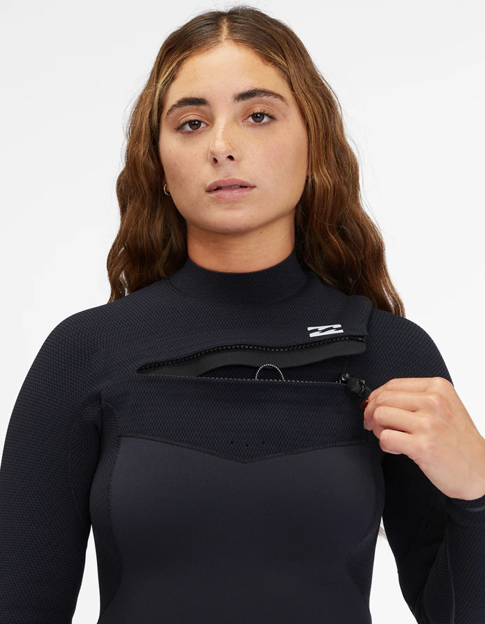 BILLABONG 5/4 FURNACE CHEST ZIP WETSUIT FOR WOMEN - Image 6