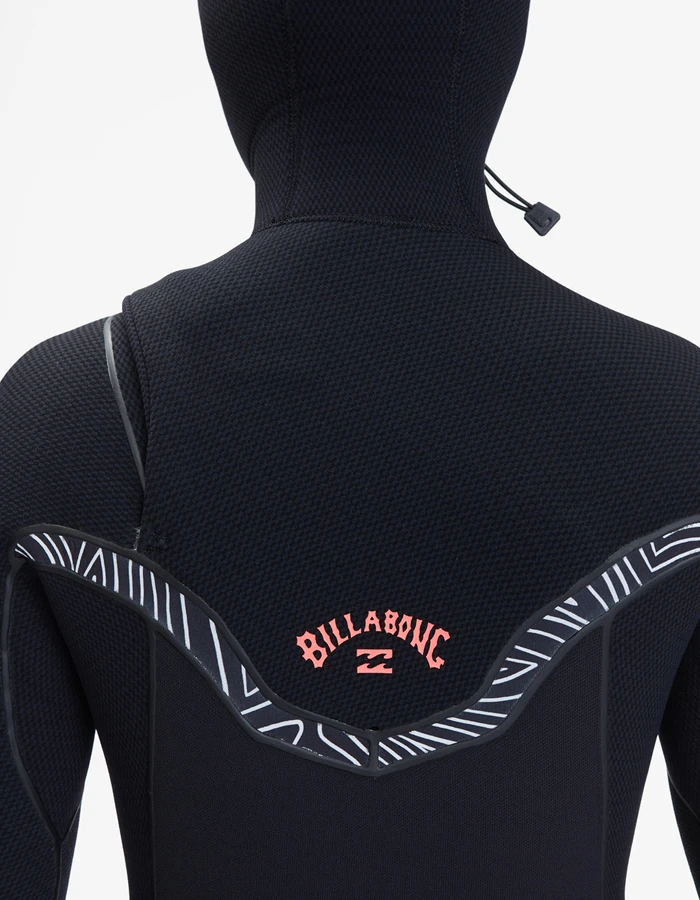 BILLABONG 5/4 FURNACE HOODED CHEST ZIP WETSUIT FOR WOMEN - Image 6