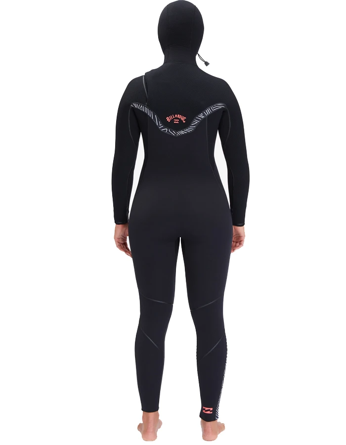 BILLABONG 5/4 FURNACE HOODED CHEST ZIP WETSUIT FOR WOMEN - Image 3