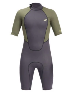 BILLABONG INTRUDER 2/2 MM BACK ZIP ANTIQUE BLACK