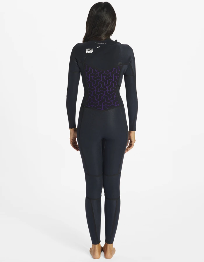 BILLABONG 5/4 SYNERGY CHEST ZIP WETSUIT FOR WOMEN - Image 4