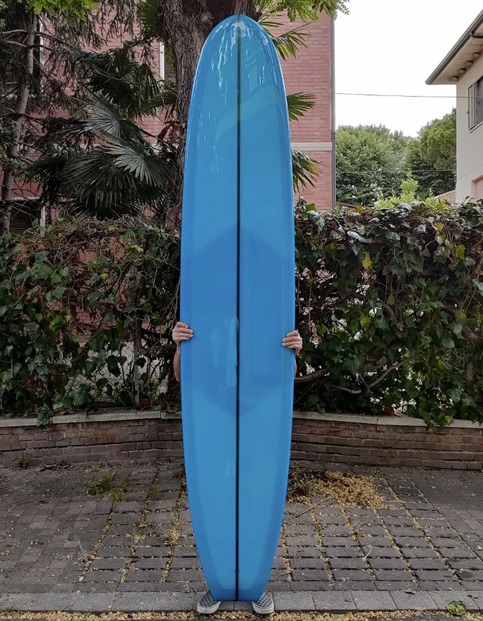 CHRIS CHRISTENSON 9'6" BONNEVILLE LONGBOARD BLUE - Image 2