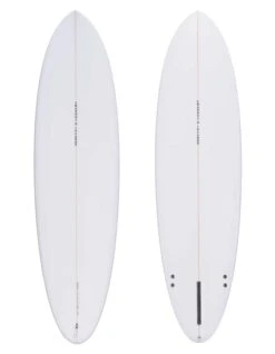 CI MID CHANNEL ISLANDS SURFBOARD MID LENGTH WHITE