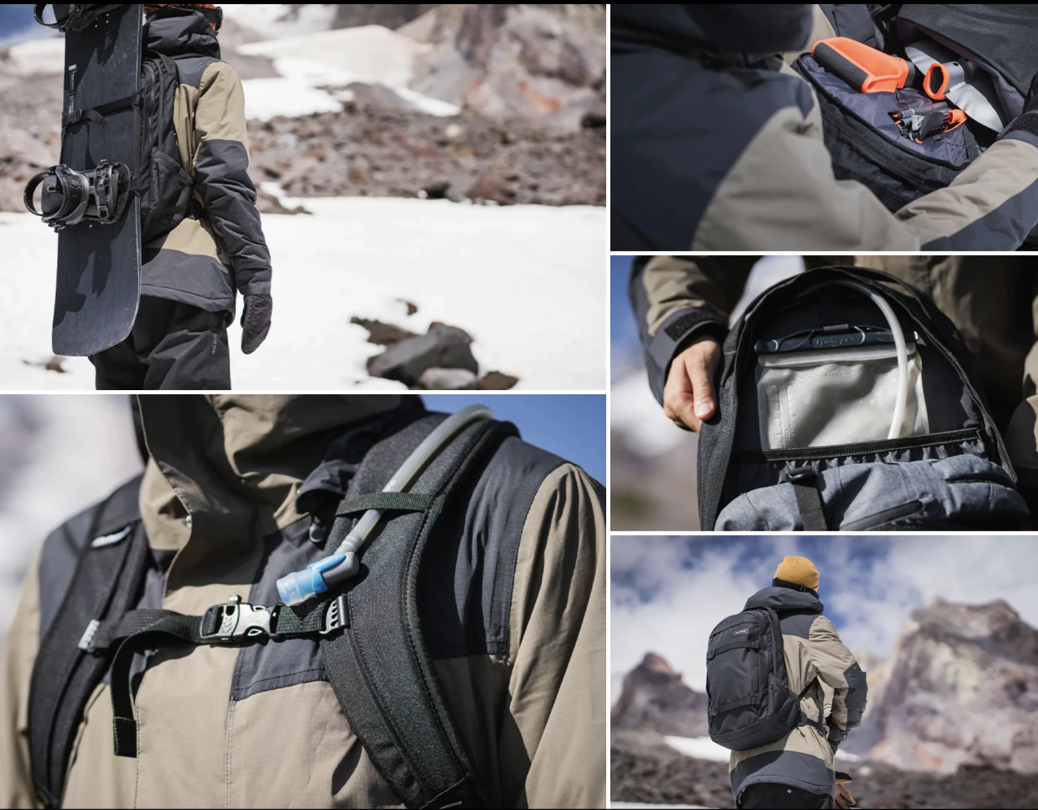 DAKINE MISSION 25L BACKPACK SKATEBOARD SNOWBOARD - Image 4