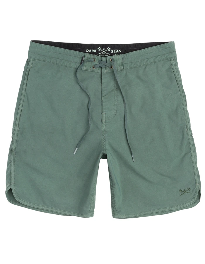 DARK SEAS GO-TO BOARDSHORTS 18" GREEN