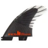 FCS II ACCELERATOR PC CARBON TRI FIN SET MEDIUM