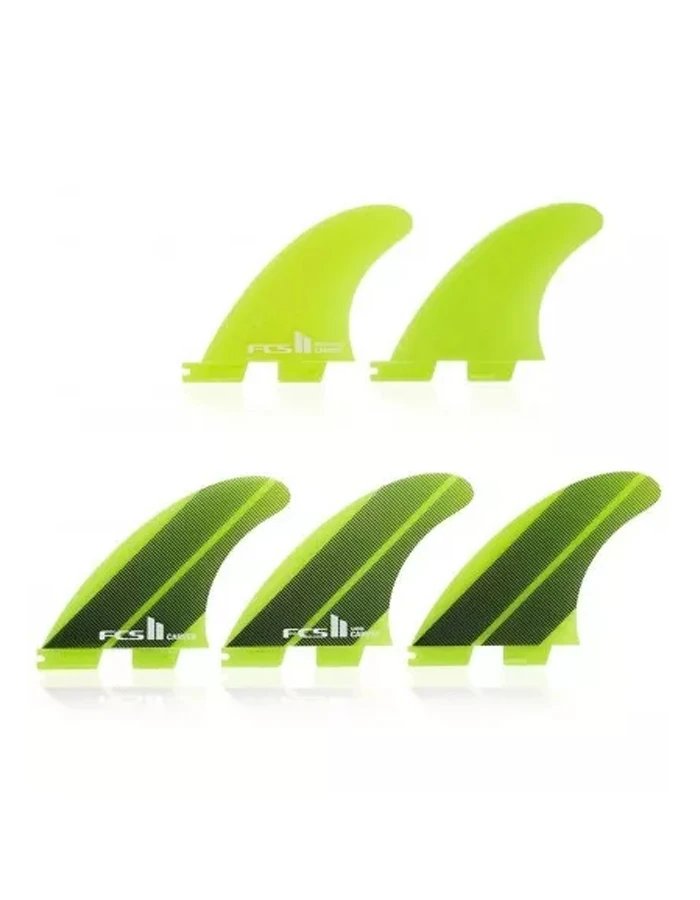 FCS II CARVER NEO GLASS TRI QUAD FIN SET - Image 2