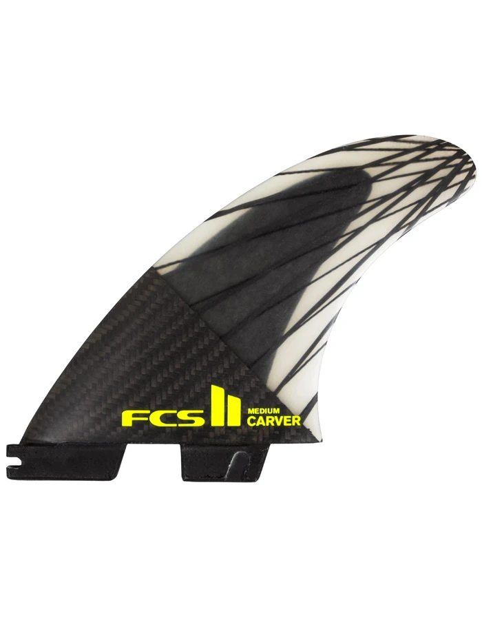 FCS II CARVER PC CARBON TRI FINS