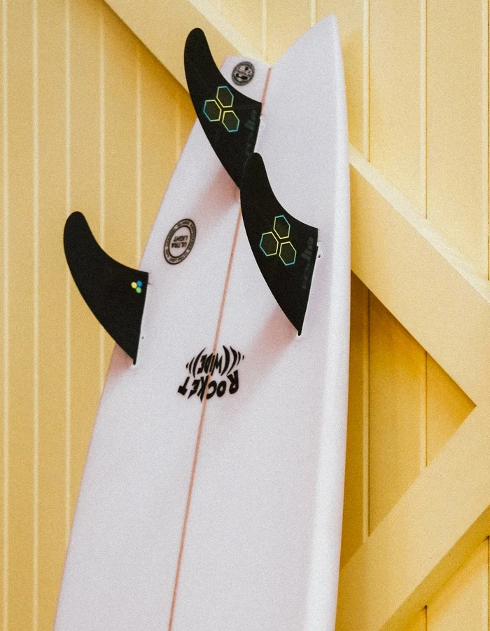 FCS II CHANNEL ISLAND UPRIGHT PC TRI FIN SET BLACK - Image 5