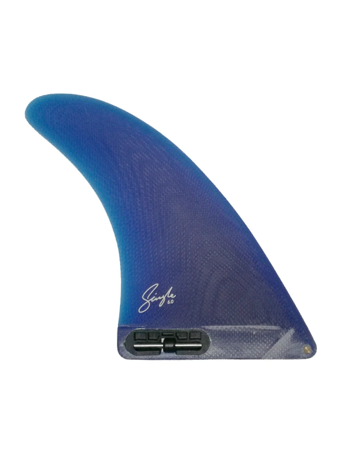FCS II SINGLE FIN 6.0" PG LONGBOARD FIN CLEAR - Image 2