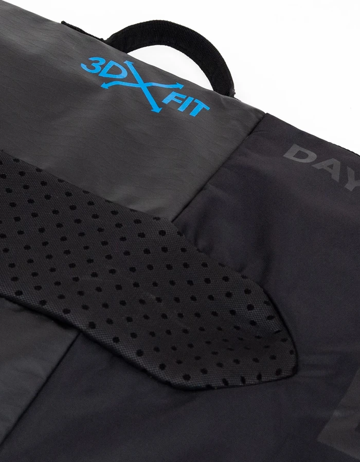 FCS SURFBOARD COVER SINGLE 6'0'' DAY FUNBOARD 3DXFIT BLACK - Image 4