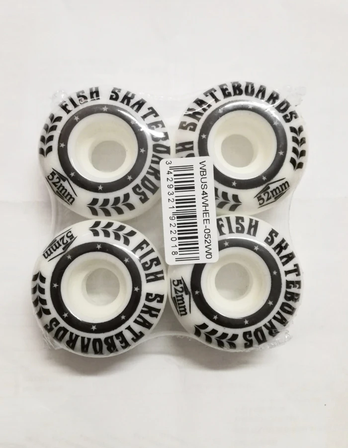FISH SKATEBOARDS WHEELS 52X32