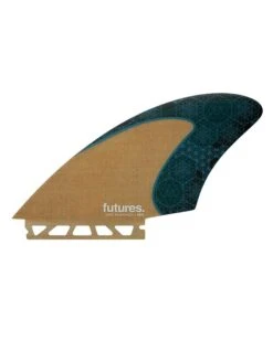 FUTURES FINS RASTA KEEL TWIN JUTE/TEAL