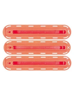 FUTURES THRUSTER SET FIN BOX NEON ORANGE