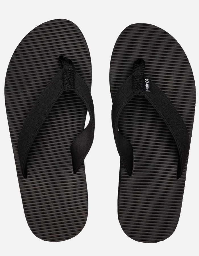 HURLEY ONE AND ONLY SANDALS BLACK