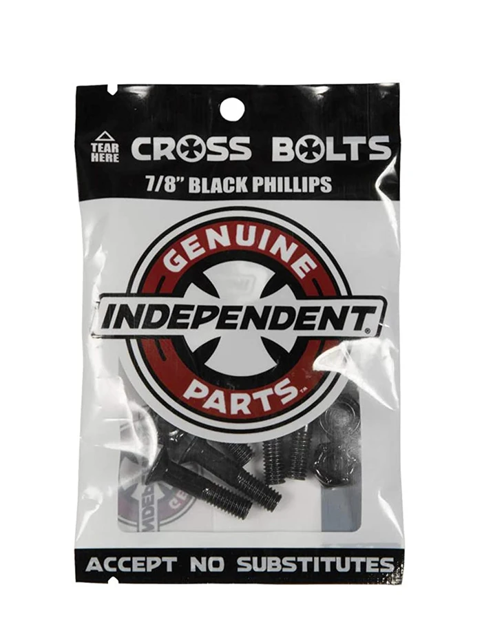 INDEPENDENT GENUINE PARTS PHILLIPS HARDWARE 7/8" BLACK