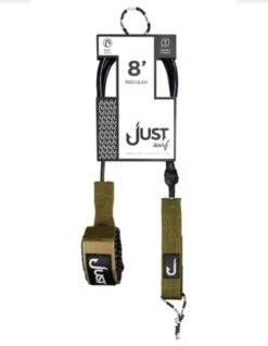 JUST LEASH REGULAR 8' GREEN REGULAR