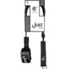 JUST LEASH REGULAR 6' BLACK REGULAR