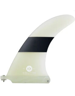 KOALITION 8'0" LONGBOARD SINGLE FIN CLEAR BLACK