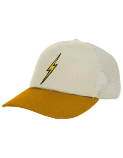 LIGHTNING BOLT SALT BREEZE TRUCKER HAT FOG