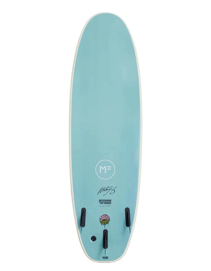 MF MICK FANNING BEASTIE SUPERSOFT WHITE TEAL - Image 2