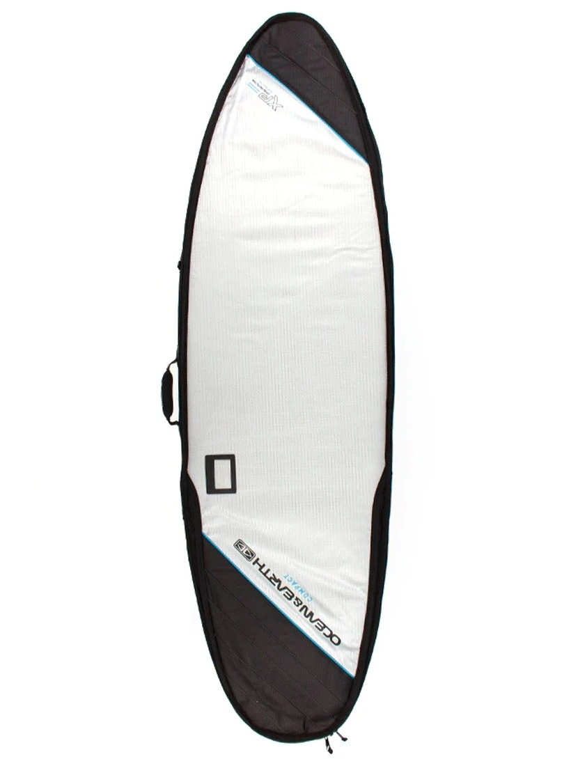 OCEAN & EARTH 6'4" DOUBLE WIDE FISH COVER SILVER