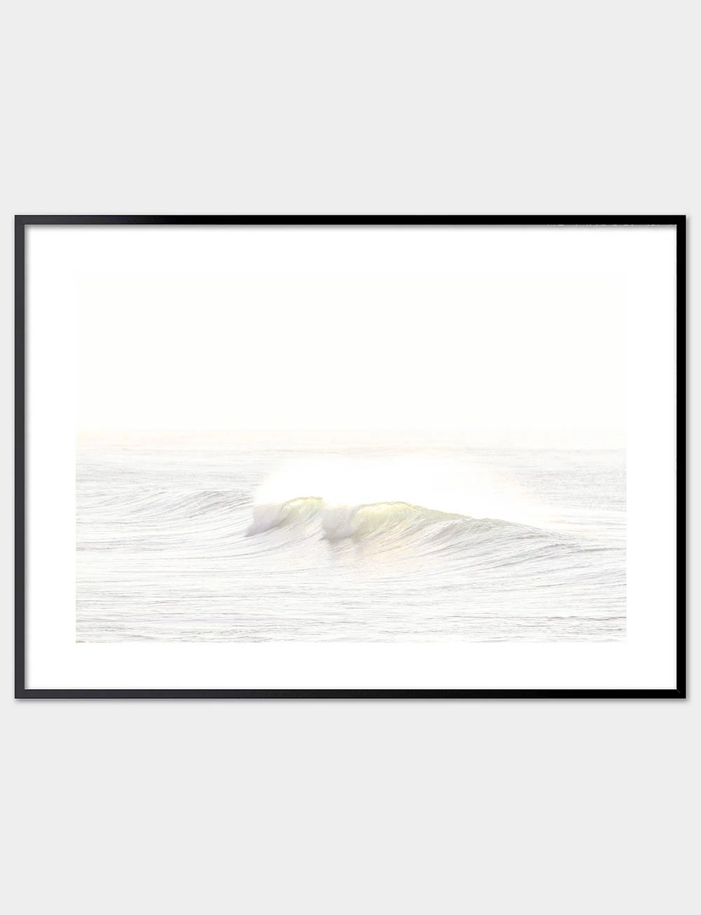 TWIN WAVES SURF PHOTO PRINT