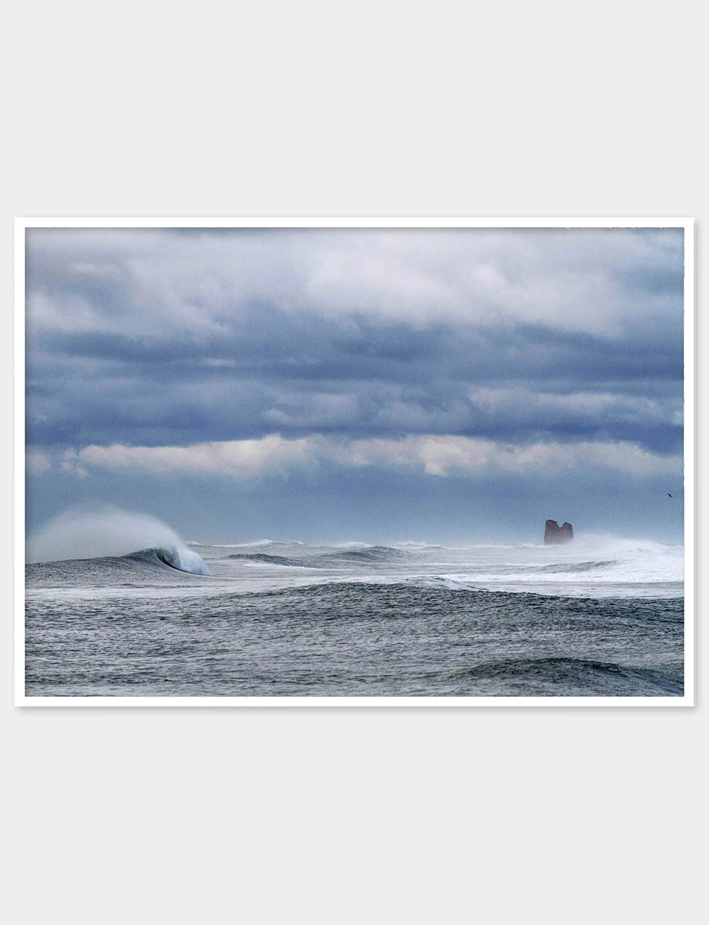 WAVES IN THE STORM SURF PHOTO PRINT