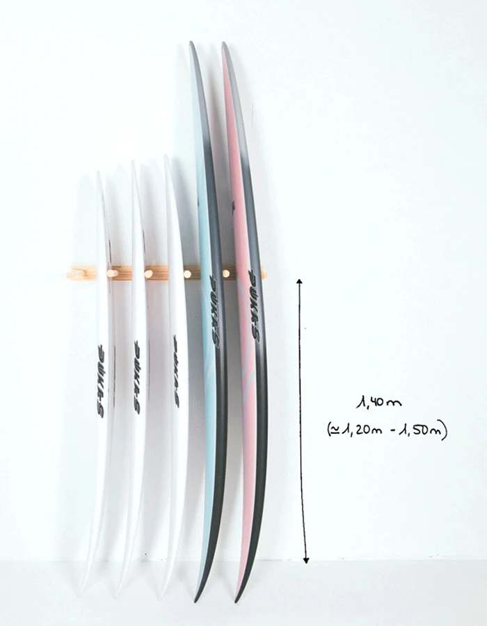 PUKAS SURFBOARD RACK KIT WOOD - Image 3