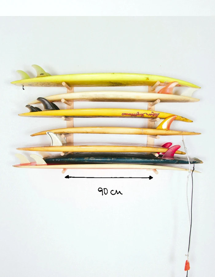 PUKAS SURFBOARD RACK KIT WOOD - Image 4