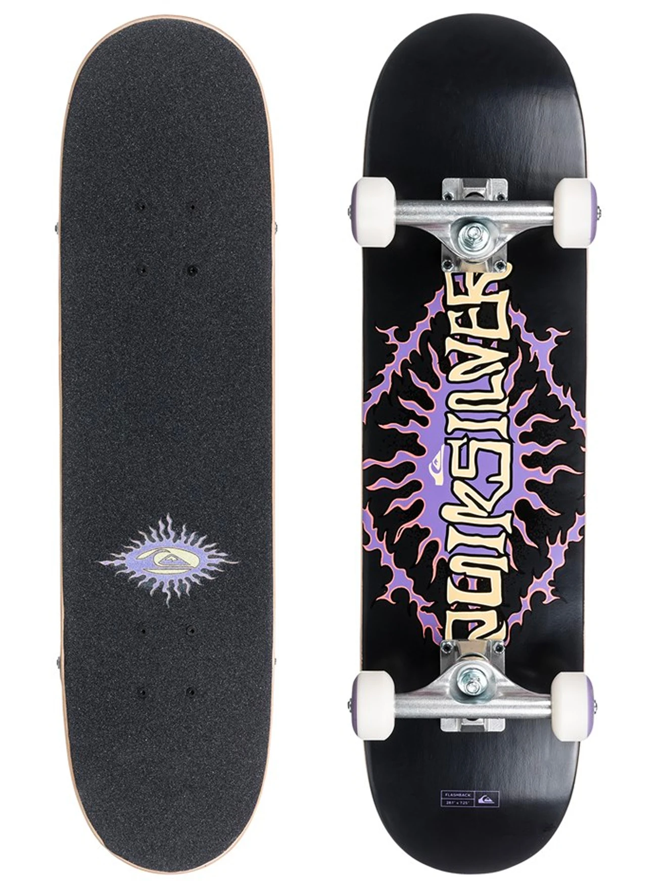 QUIKSILVER 7.8 FLASHBACK SKATEBOARD