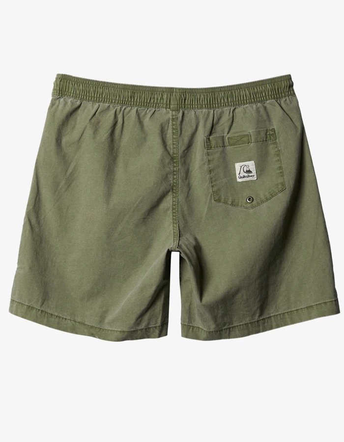 QUIKSILVER TAXER 17" ELASTICATED SHORTS FOUR LEAF CLOVER - Image 4