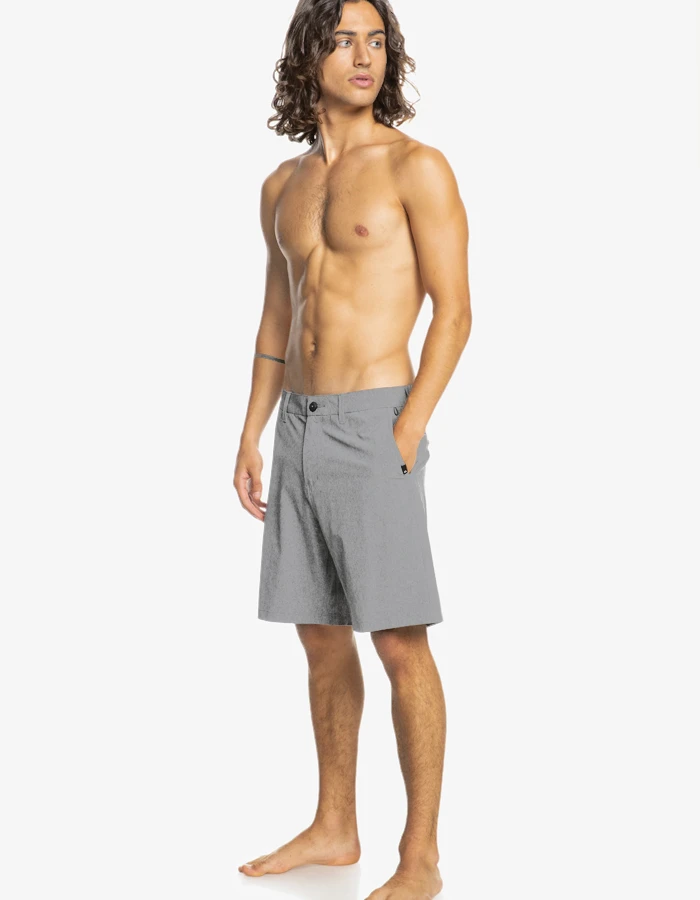QUIKSILVER WALKSHORT UNION HEATHER AMPHIBIAN 19" - Image 4