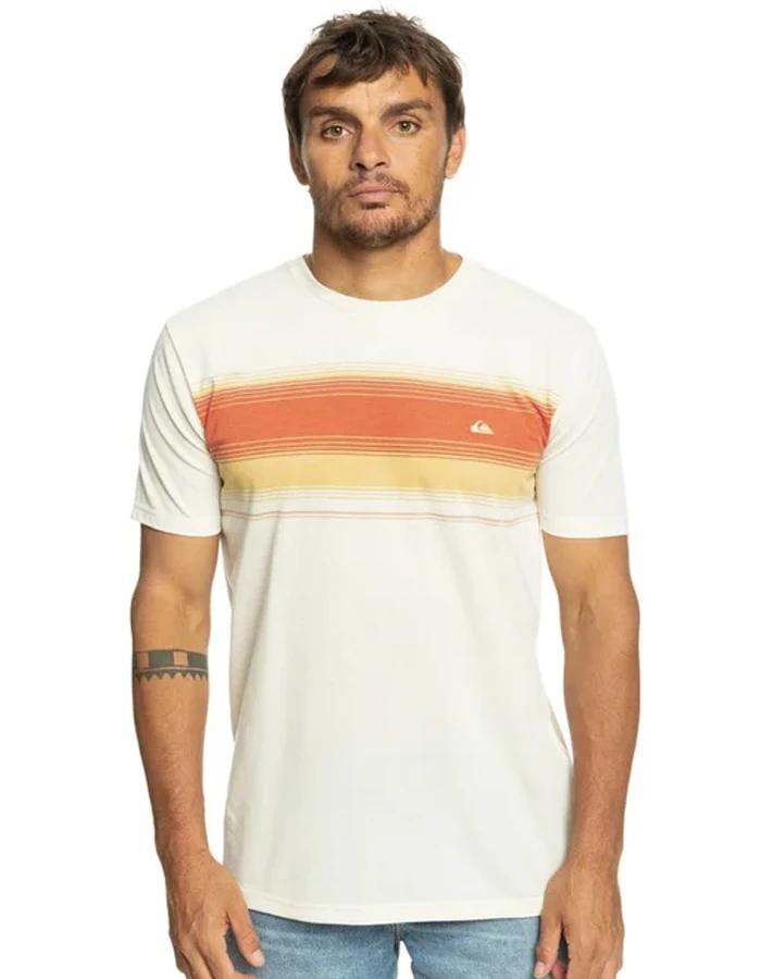 QUIKSILVER FADE BACK T-SHIRT BIRCH