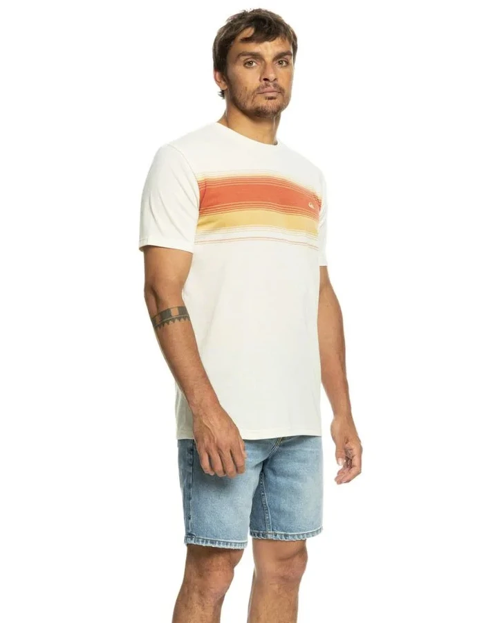 QUIKSILVER FADE BACK T-SHIRT BIRCH - Image 2