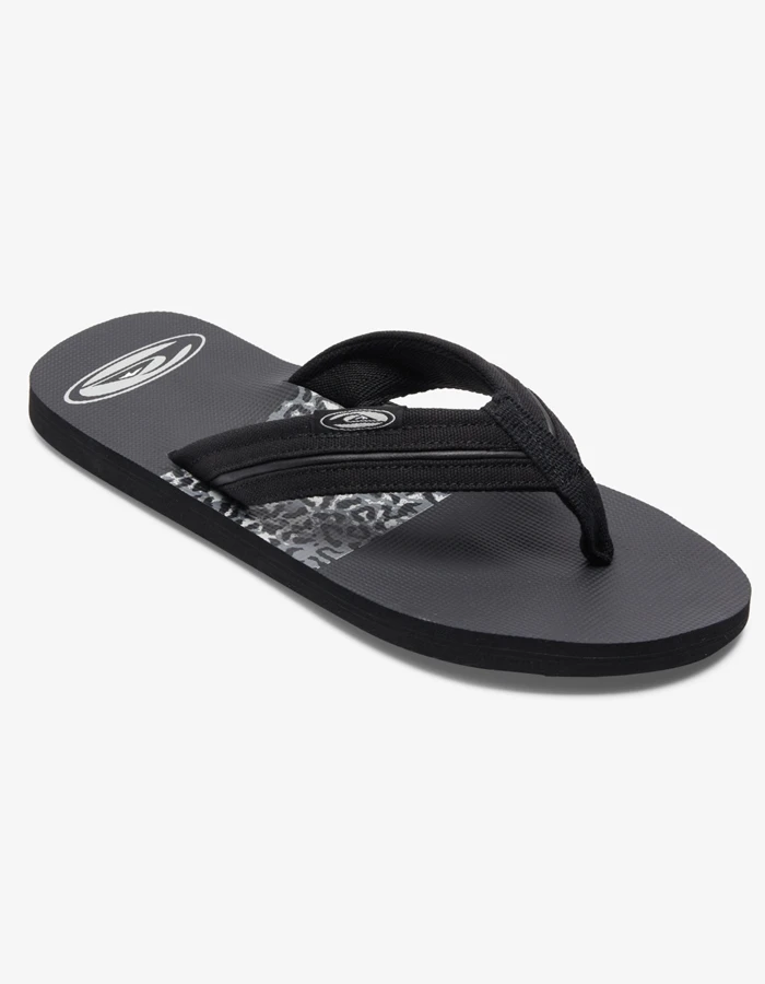 QUIKSILVER MOLOKAI SATURN LAYBACK SANDALS BLACK - Image 2