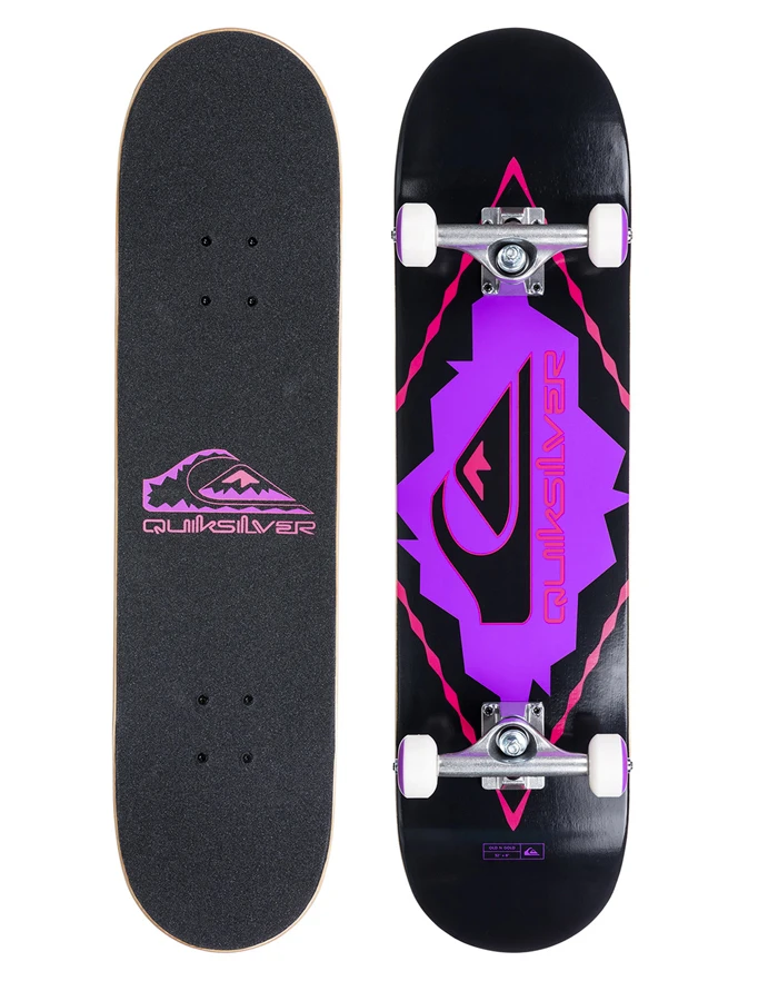QUIKSILVER 7.25'' - 8.25" OLD N GOLD SKATEBOARD