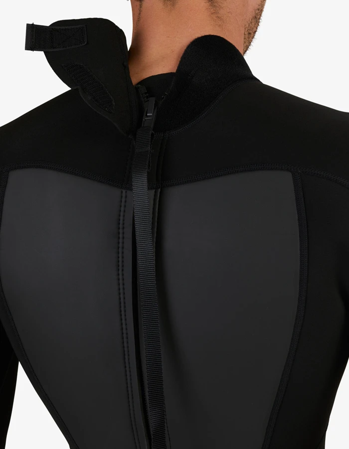 QUIKSILVER PROLOGUE 3/2MM BACK ZIP WETSUIT BLACK - Image 5