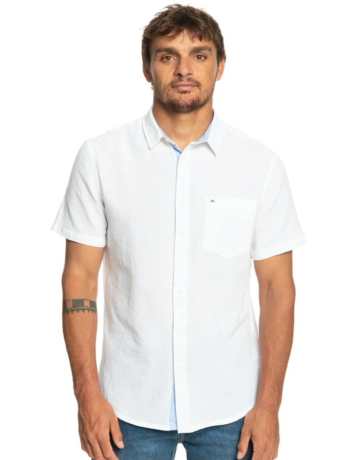 QUIKSILVER TIME BOX SHORT SLEEVE SHIRT