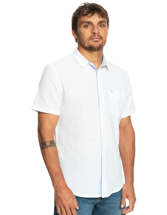 QUIKSILVER TIME BOX SHORT SLEEVE SHIRT - Image 2