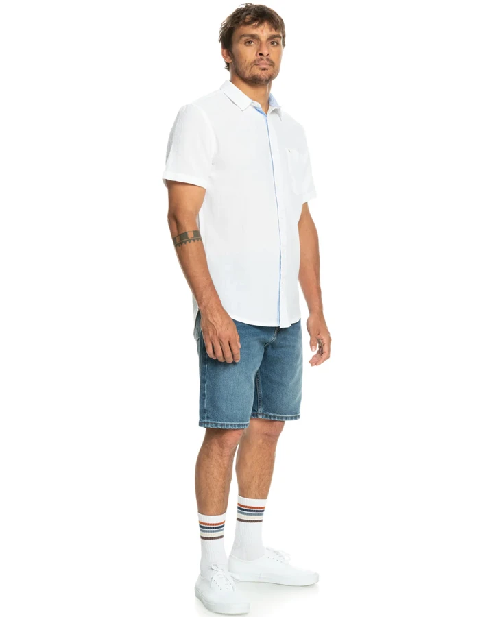 QUIKSILVER TIME BOX SHORT SLEEVE SHIRT - Image 4