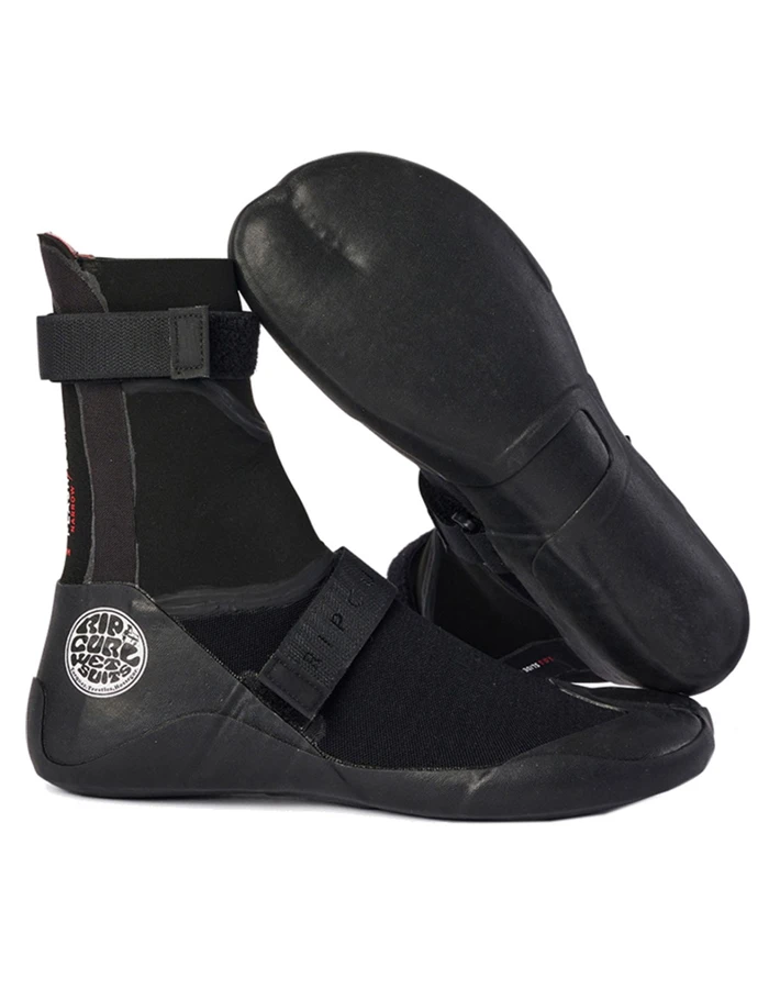 RIP CURL 5MM FLASHBOMB HIDDEN SPLIT TOE BOOTS