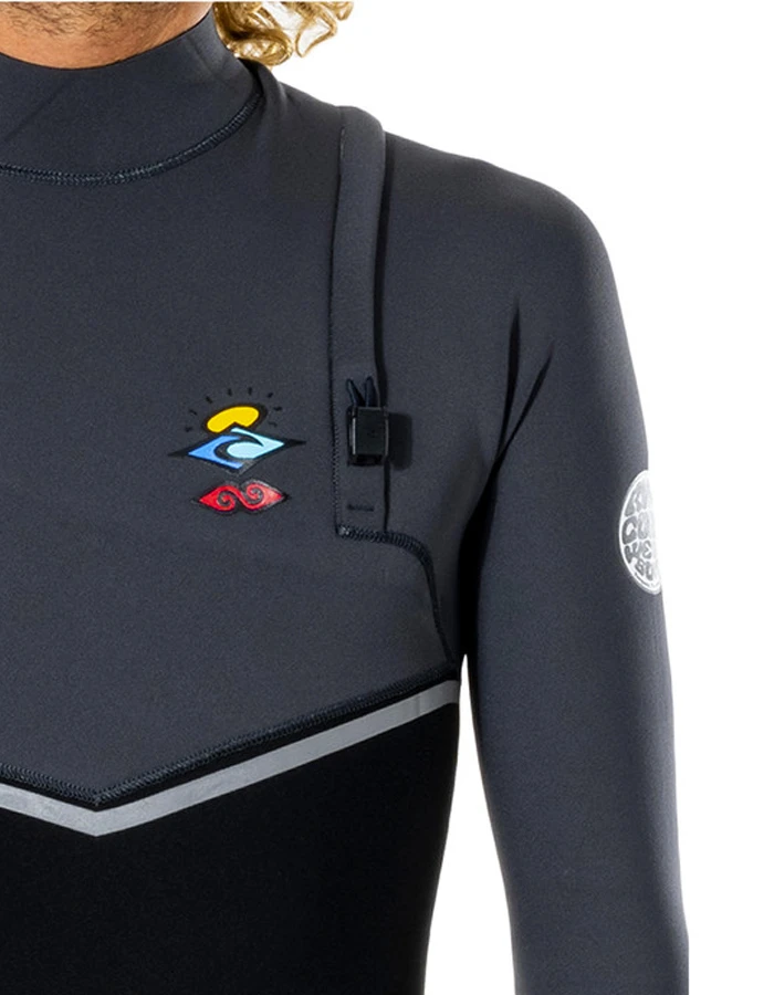 RIP CURL FLASHBOMB SEARCH 3/2 ZIP FREE - Image 4