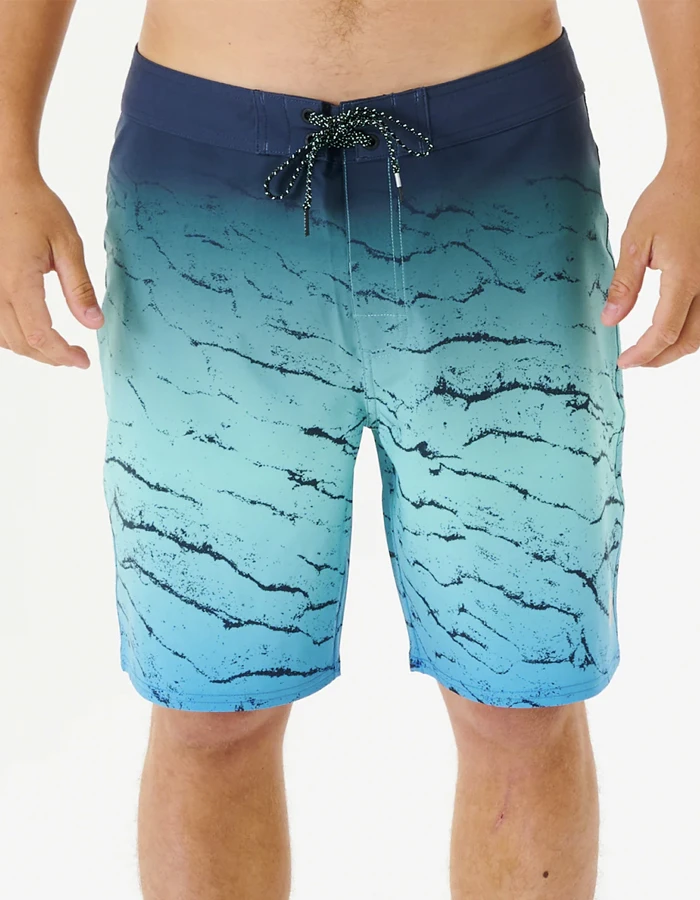RIP CURL MIRAGE MEDINA 19" BOARDSHORT RETRO BLUE