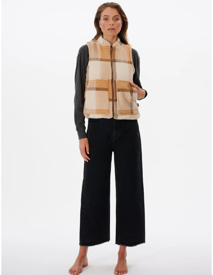 RIP CURL BREEZE VEST CAMEL - Image 3