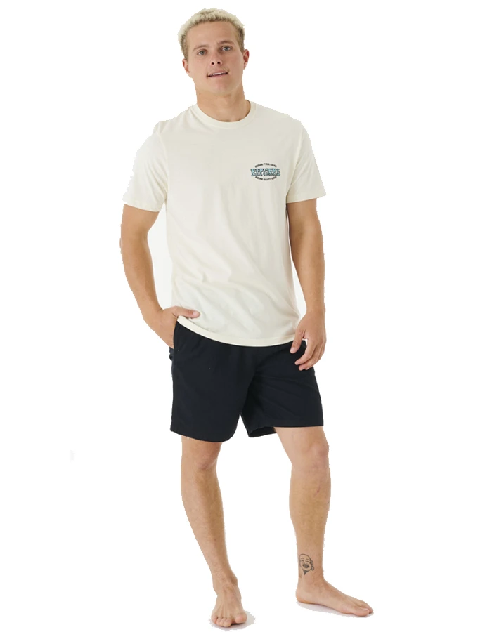 RIP CURL SLASHER TEE BONE - Image 4